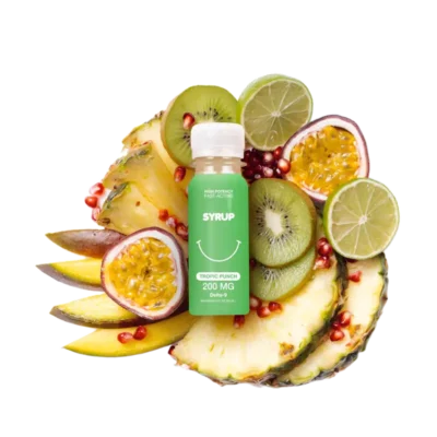 Qwin Delta 9 THC Tropic Punch Syrup – 200mg