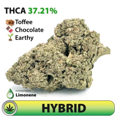 Frosted Brands Toffee Heads THCA Flower – 37.21% THCA