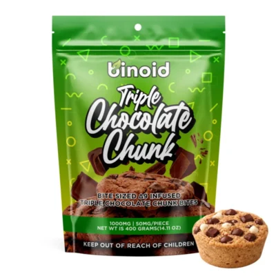 Binoid Delta-9 THC Chocolate Chunk Bites 1000mg