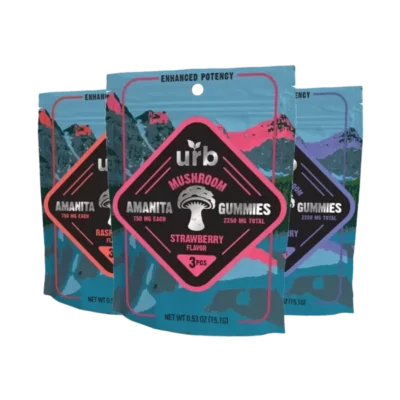 Urb Amanita Mushroom Gummies – 2250mg