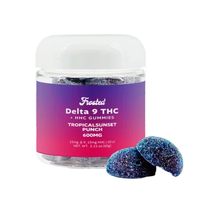 Frosted Brands Delta 9 THC Gummies – 600mg