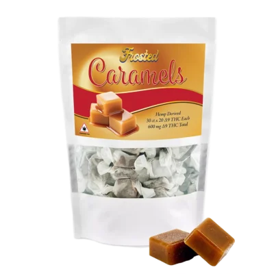 Frosted Brands Delta 9 THC Caramels
