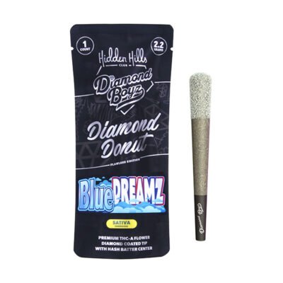 Hidden Hills Diamond Donut 2.2g THCA Hash Hole Pre-Roll