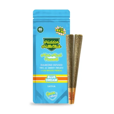Hidden Hills Mini Mart THCA Pre-Rolls – 4g (2-Count)