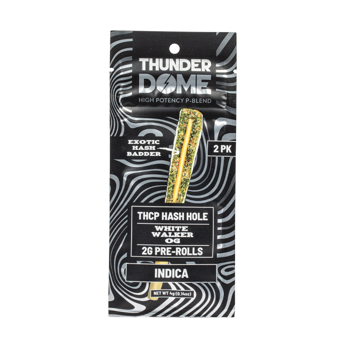 Thunder Dome THC-P Hash Hole Infused Prerolls – 4 Gram - Image 3